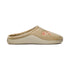 Pantofole beige in tessuto con profili tono su tono Forzasette, Comodi a casa, SKU p411000063, Immagine 0